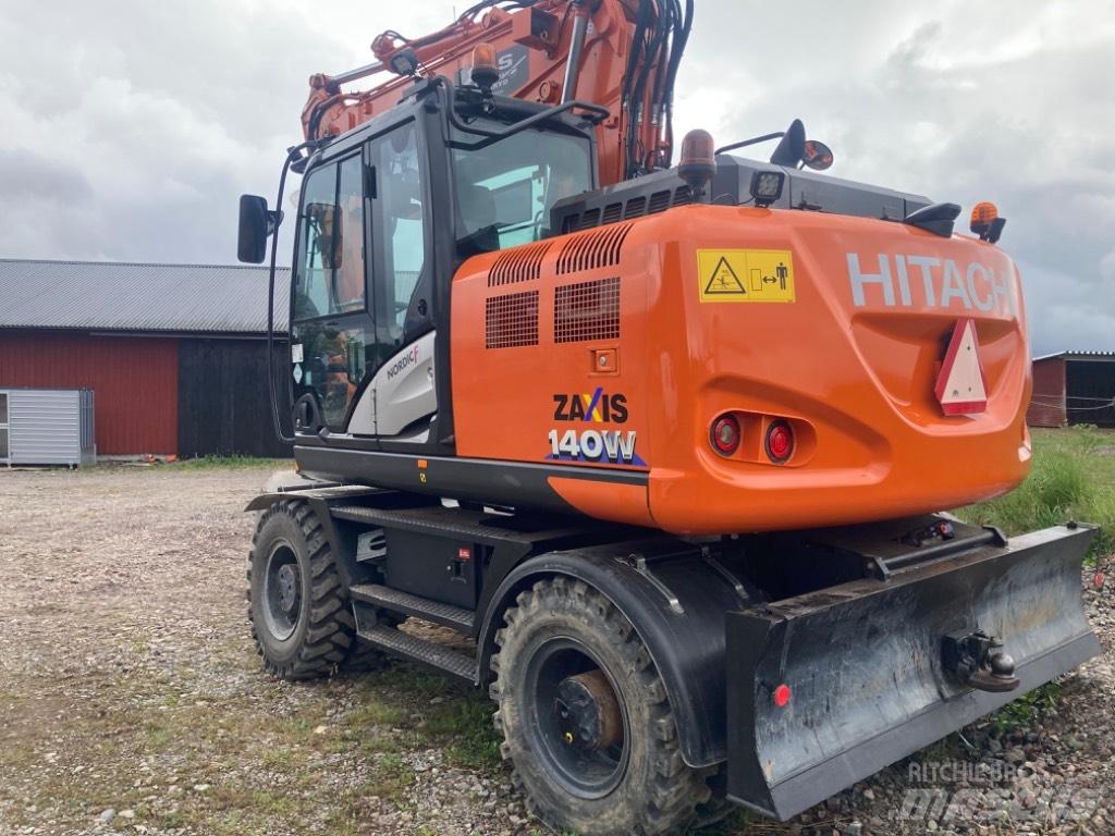 Hitachi 140w Колёсные экскаваторы