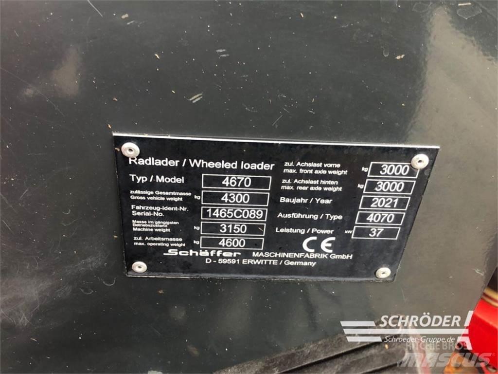 Schäffer 4670 Малые погрузчики