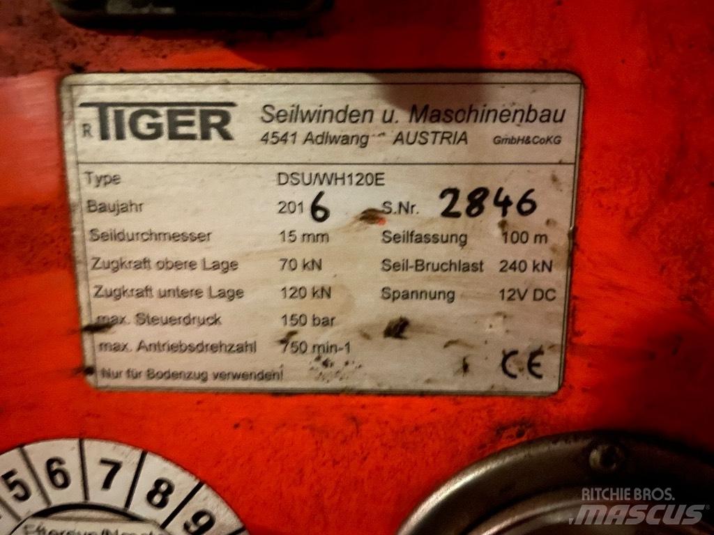 Tiger WH120 Трелёвочные лебедки
