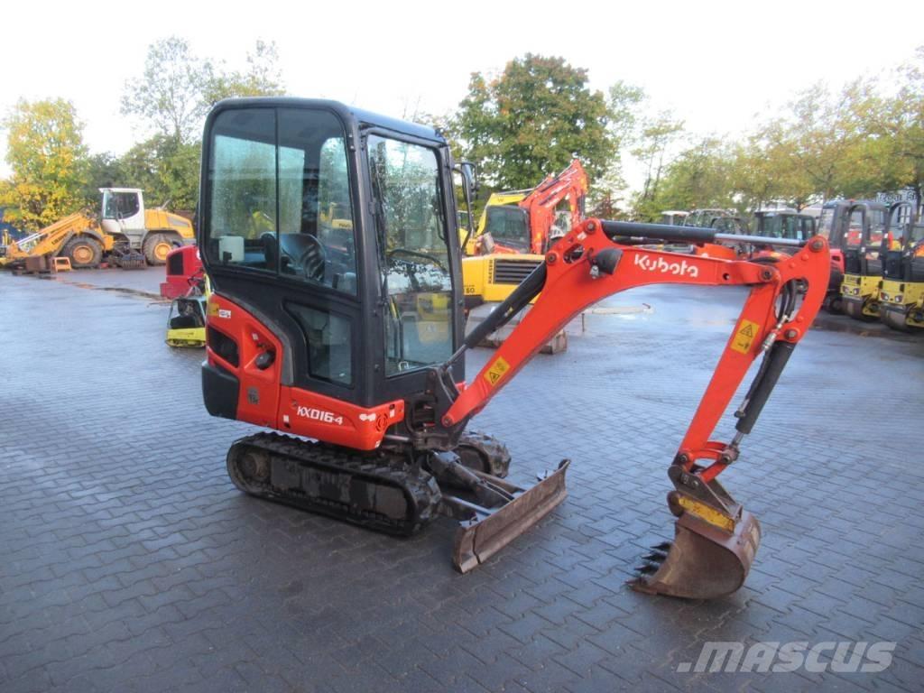 Kubota KX 016-4 Мини-экскаваторы