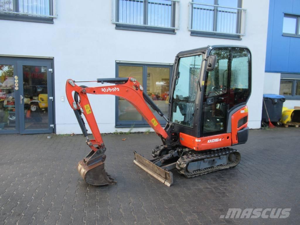 Kubota KX 016-4 Мини-экскаваторы