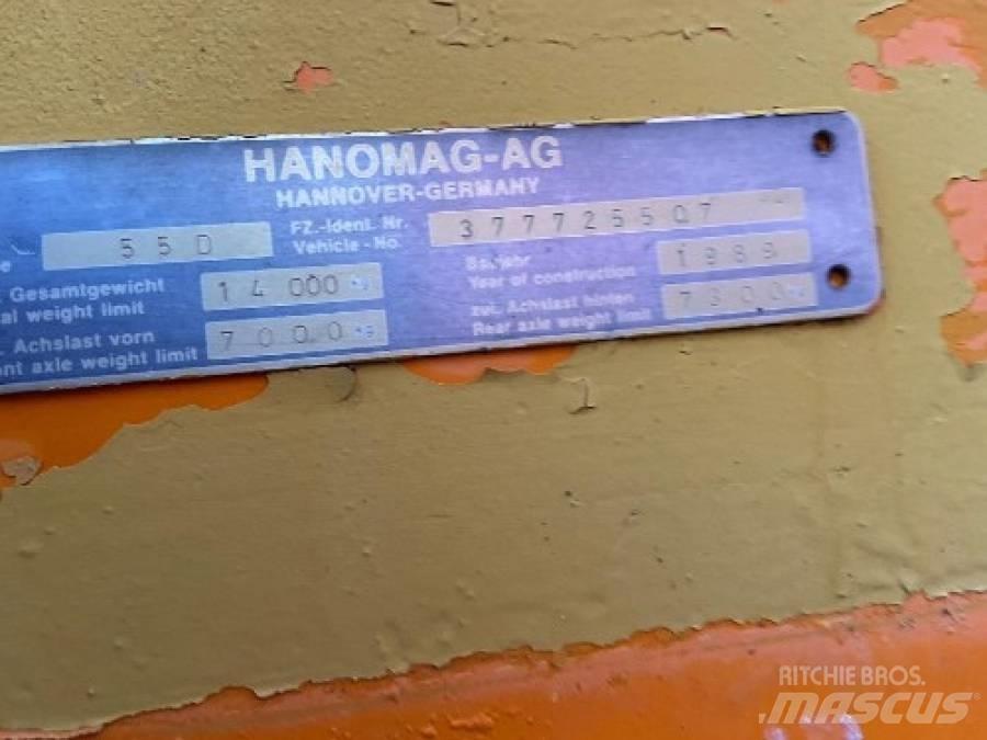 Hanomag 55 D Фронтальные погрузчики