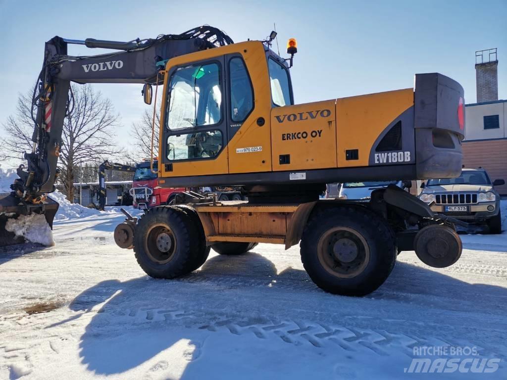 Volvo EW 180 B Колёсные экскаваторы