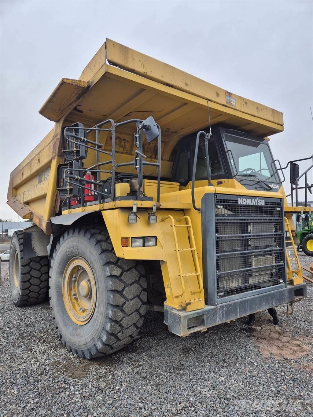 Komatsu HD605 Шарнирно-сочленённые самосвалы