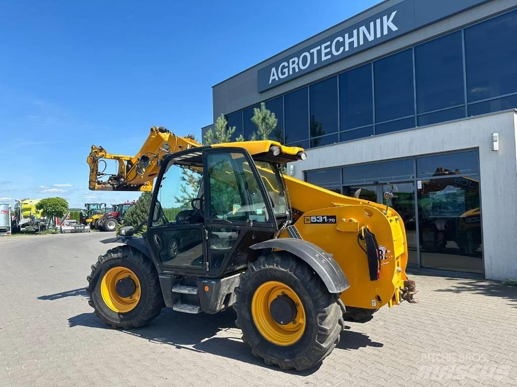 JCB 531-70 Agri Plus Сельскохозяйственные телескопические погрузчики