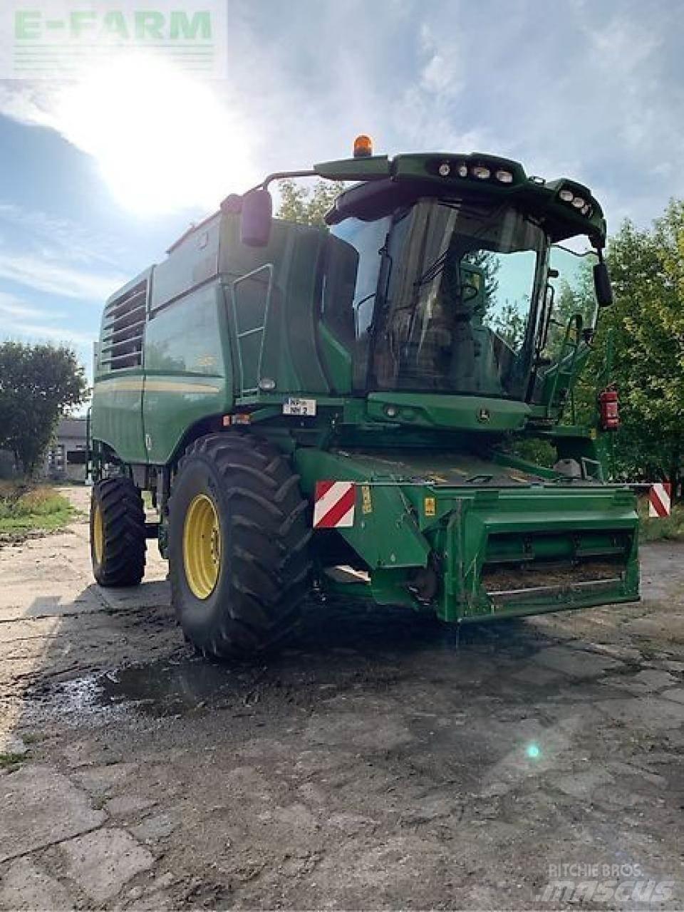 John Deere t660 Зерноуборочные комбайны