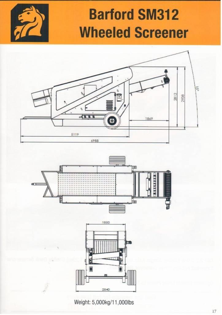Barford SM312 Сортировочные установки