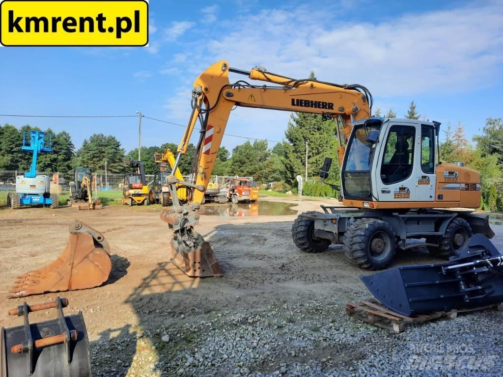Liebherr A 316 Колёсные экскаваторы
