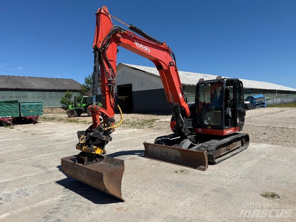 Kubota KX080-4 Малые экскаваторы 7т-12т