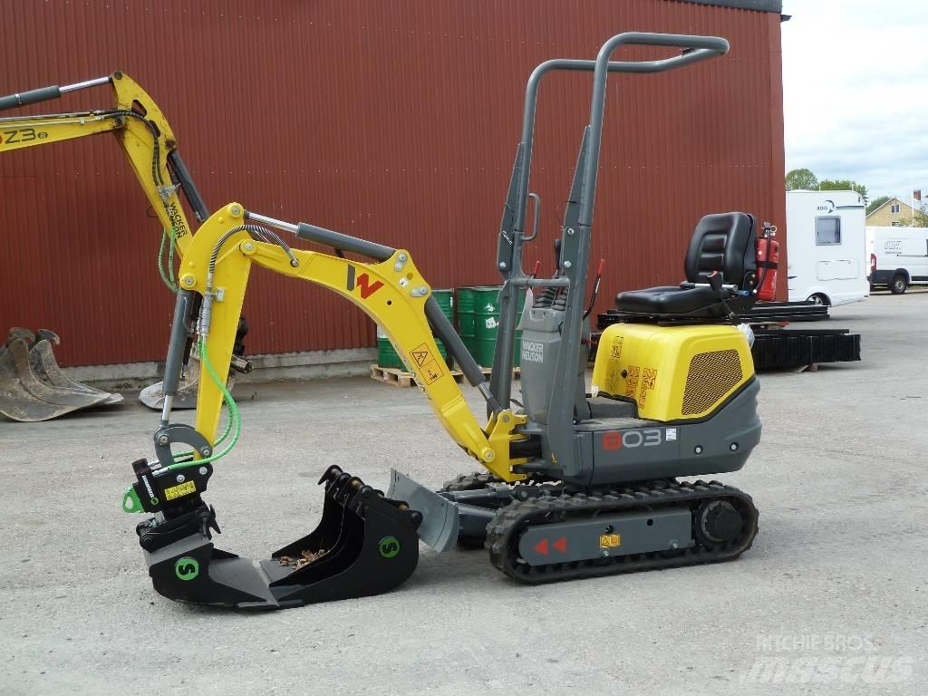 Wacker Neuson 803 Мини-экскаваторы