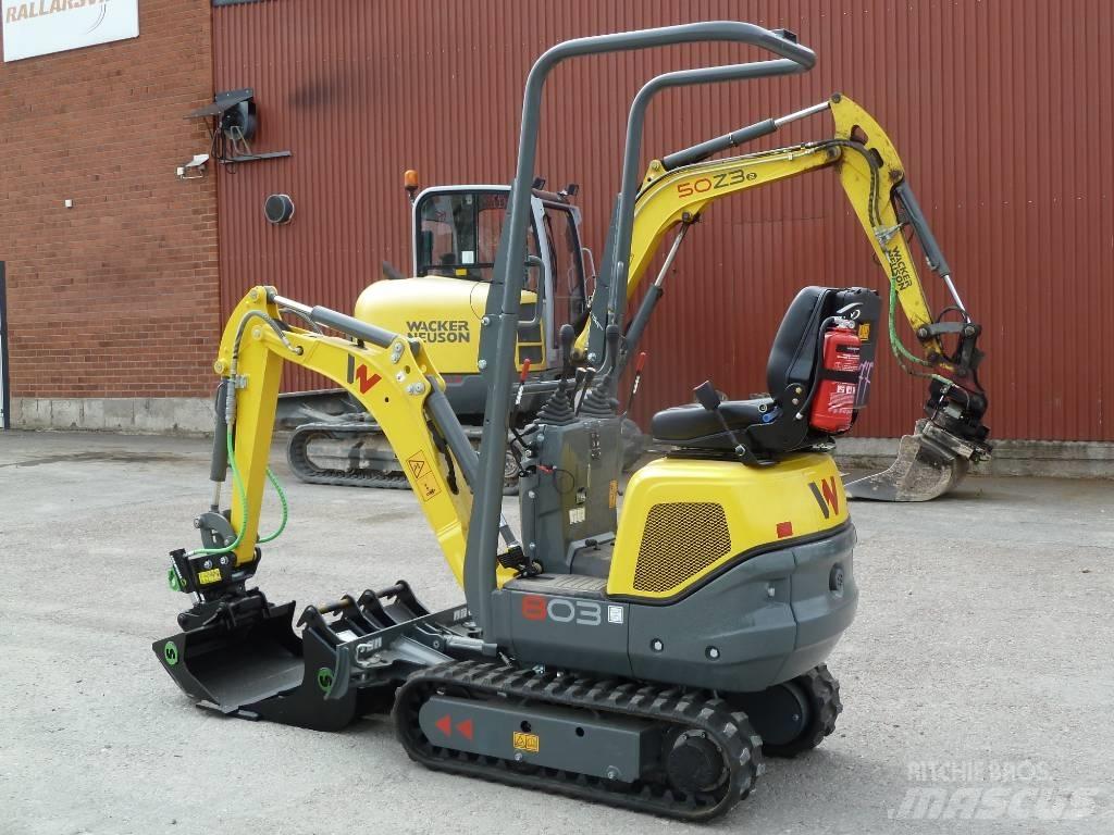 Wacker Neuson 803 Мини-экскаваторы