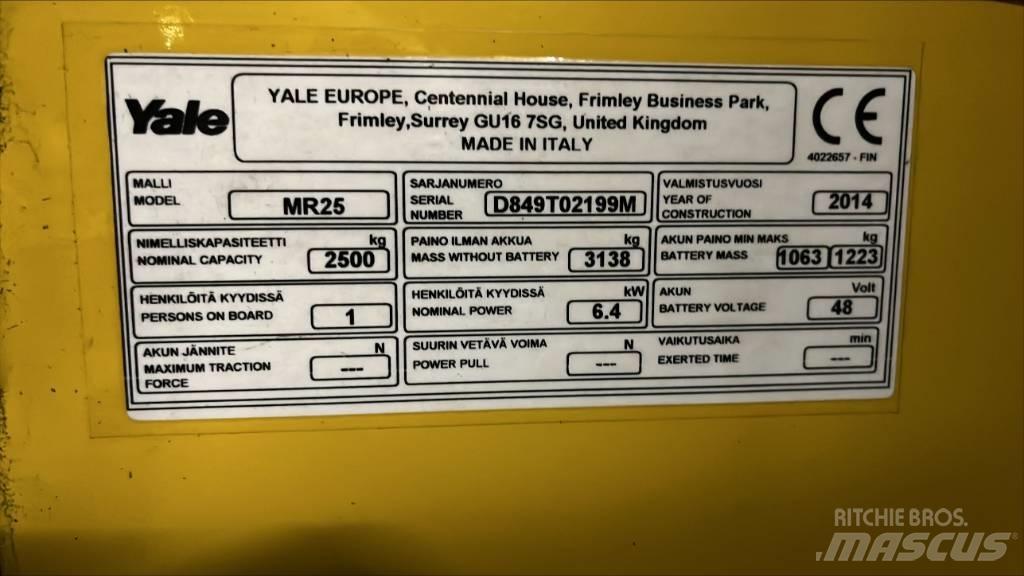 Yale MR25 Ричтраки