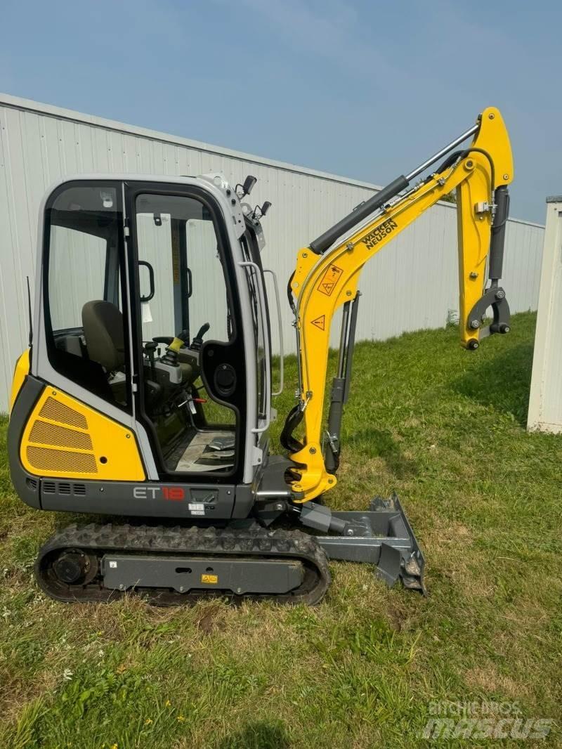 Wacker ET 18 Мини-экскаваторы