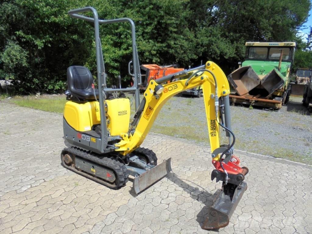 Wacker Neuson 803 Мини-экскаваторы