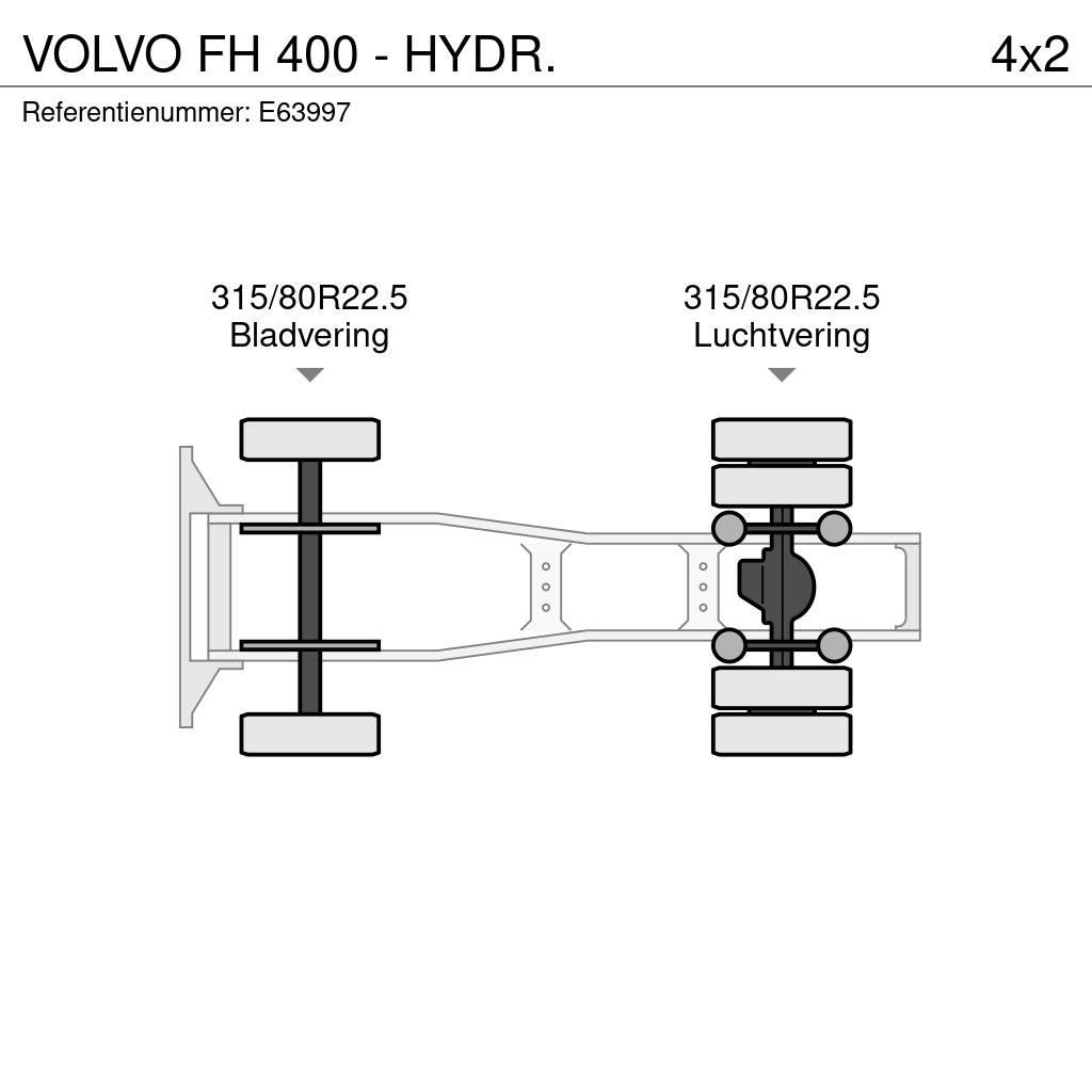 Volvo FH 400 - HYDR. Седельные тягачи