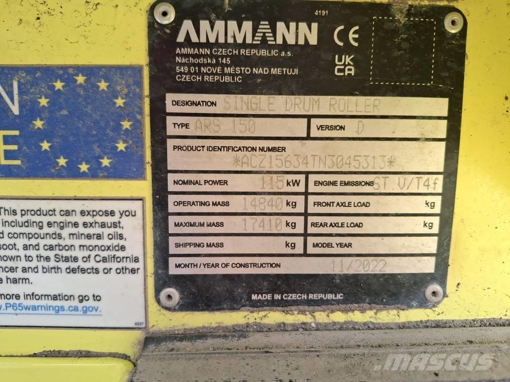 Ammann ARS 150D Трамбовщики