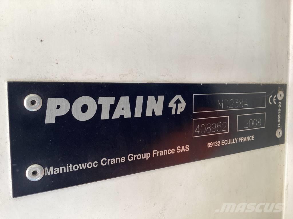 Potain MD238A Башенные краны