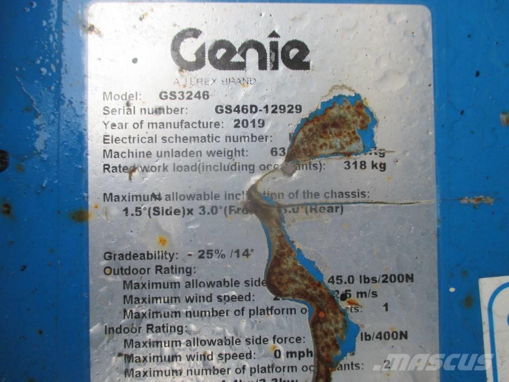 Genie GS 3246 Ножничные подъемники
