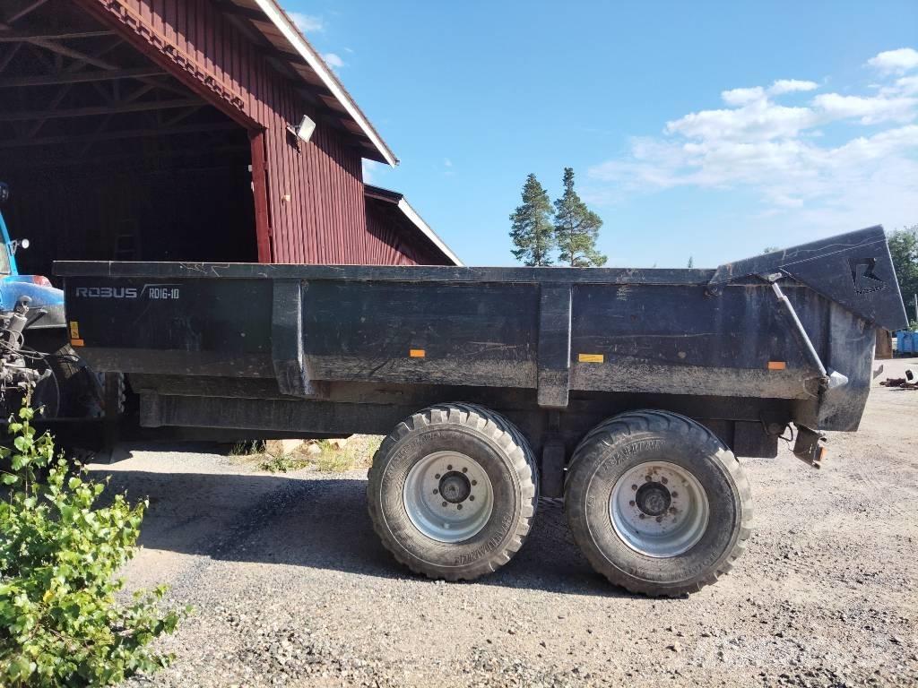 Robus RD16-10 Hardox Тракторные самосвальные прицепы