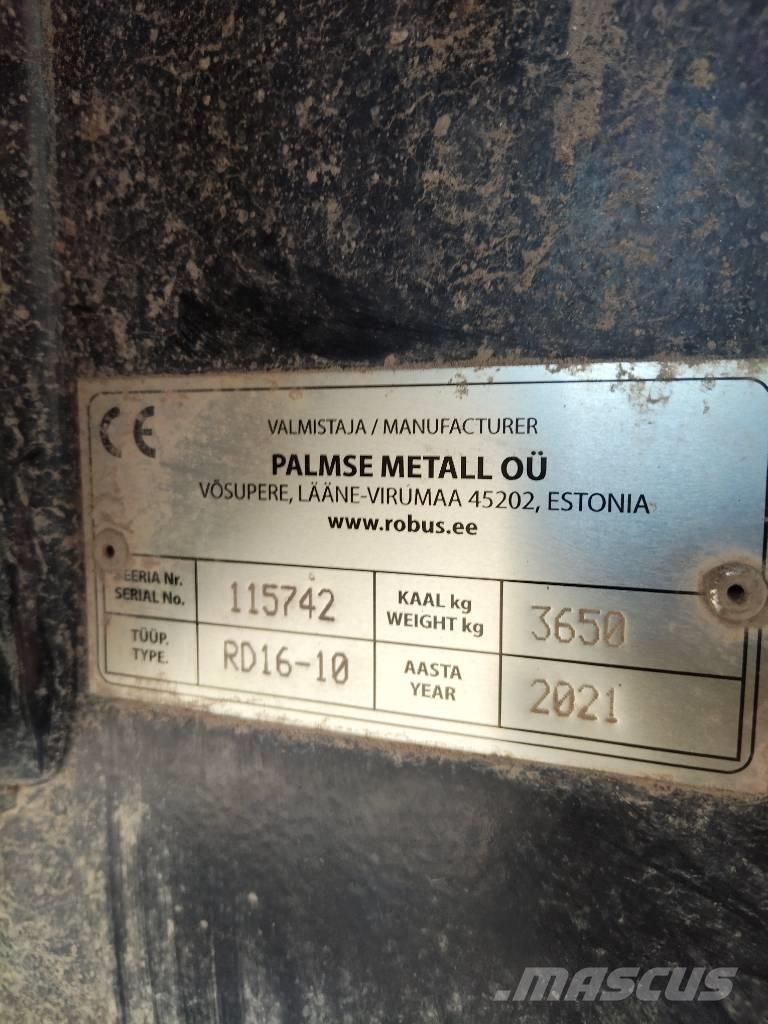 Robus RD16-10 Hardox Тракторные самосвальные прицепы