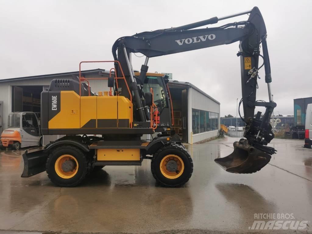 Volvo EW160E Колёсные экскаваторы