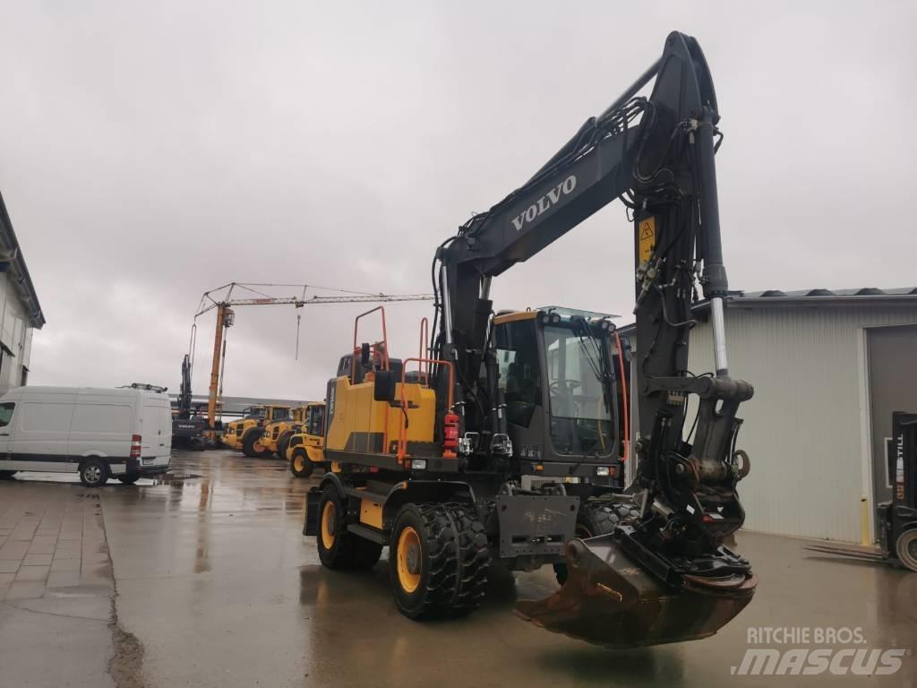 Volvo EW160E Колёсные экскаваторы