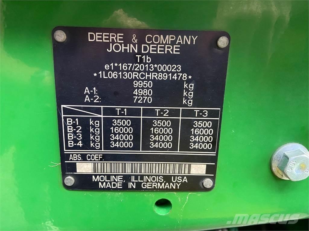 John Deere 6130R Трактора