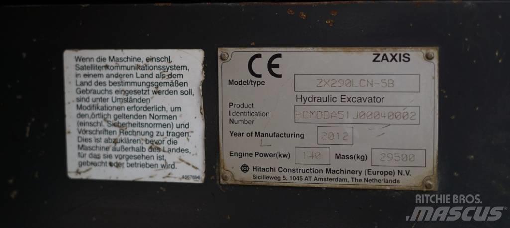 Hitachi ZX 290 Гусеничные экскаваторы