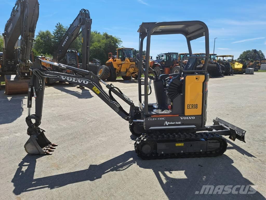 Volvo JECR18E Мини-экскаваторы