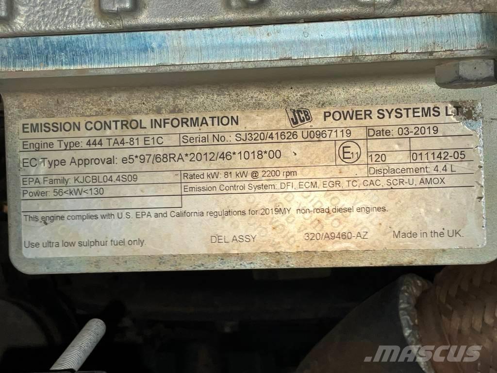 JCB JS 145 LC Гусеничные экскаваторы