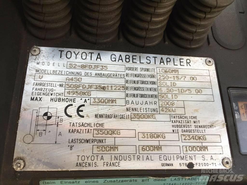 Toyota 02-8 FD JF 35 Дизельные погрузчики