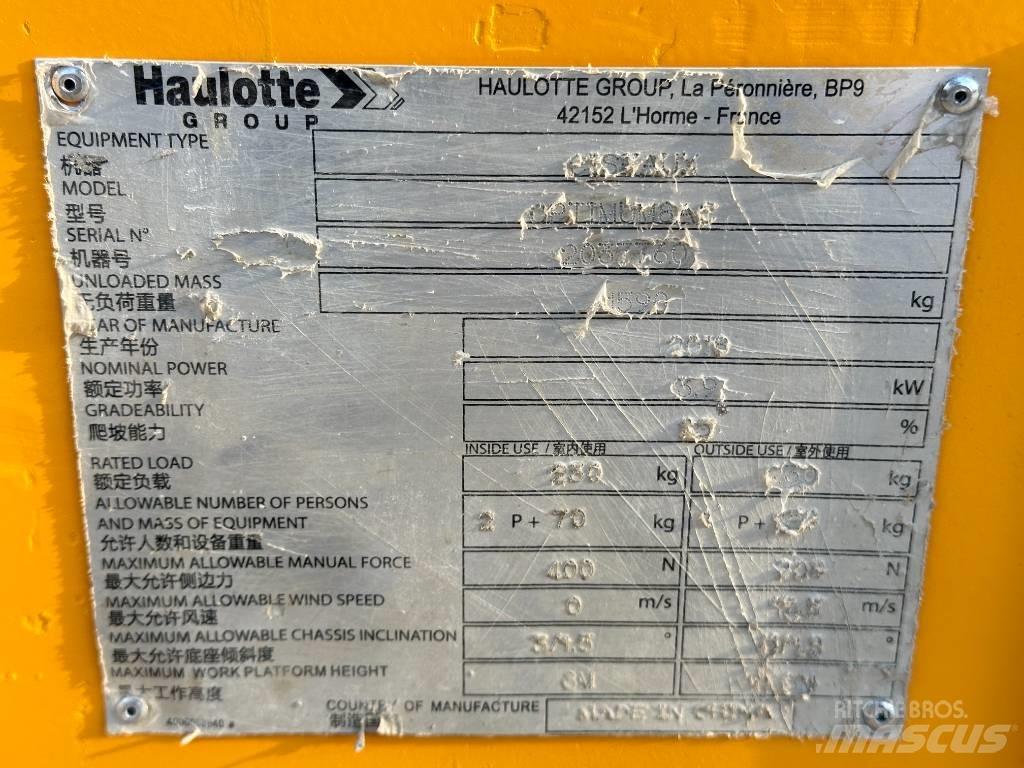 Haulotte OPTIMUM 8 Ножничные подъемники