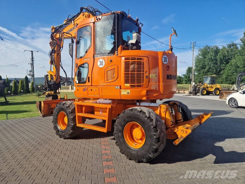 Komatsu PW110 Колёсные экскаваторы