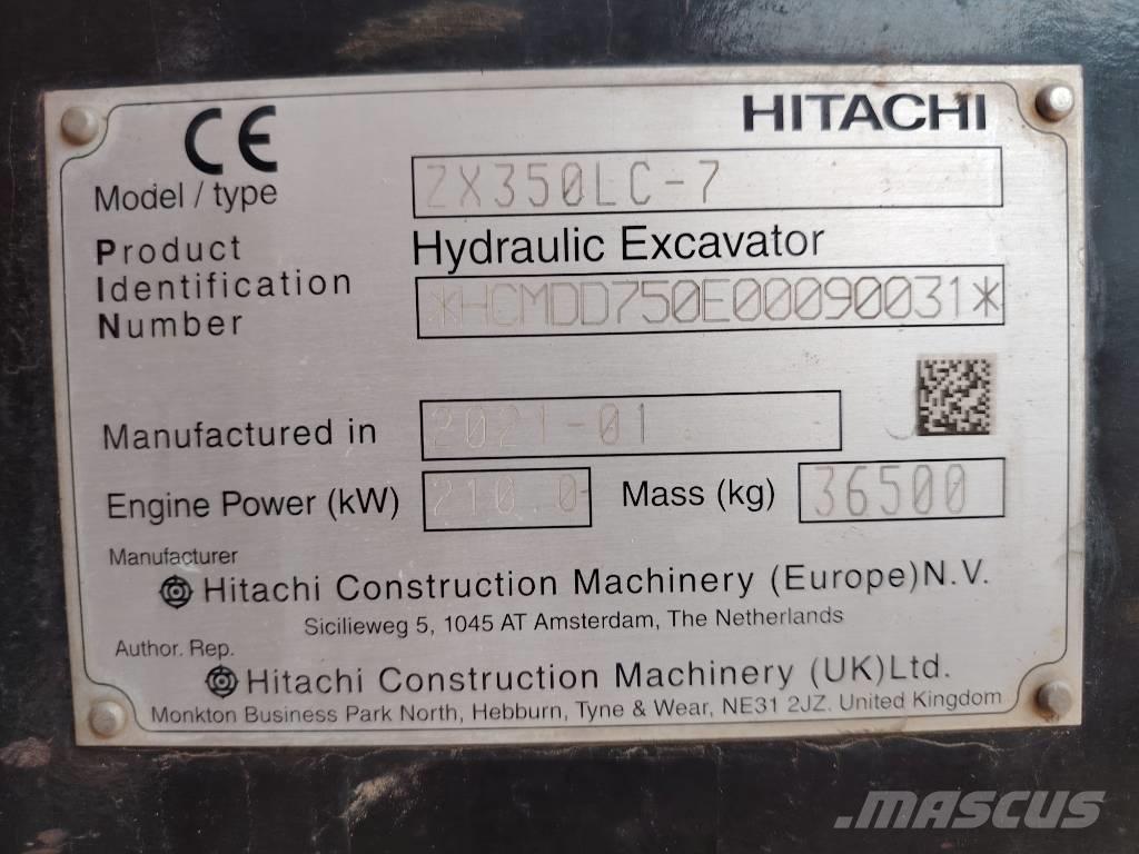 Hitachi 350LC Гусеничные экскаваторы