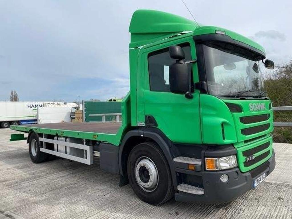 Scania P 410 Грузовики-платформы/боковая разгрузка