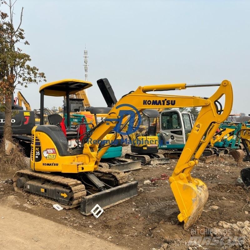 Komatsu PC35MR Мини-экскаваторы