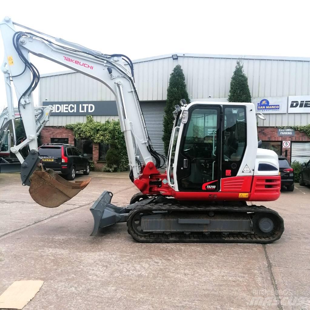 Takeuchi TB290 Малые экскаваторы 7т-12т