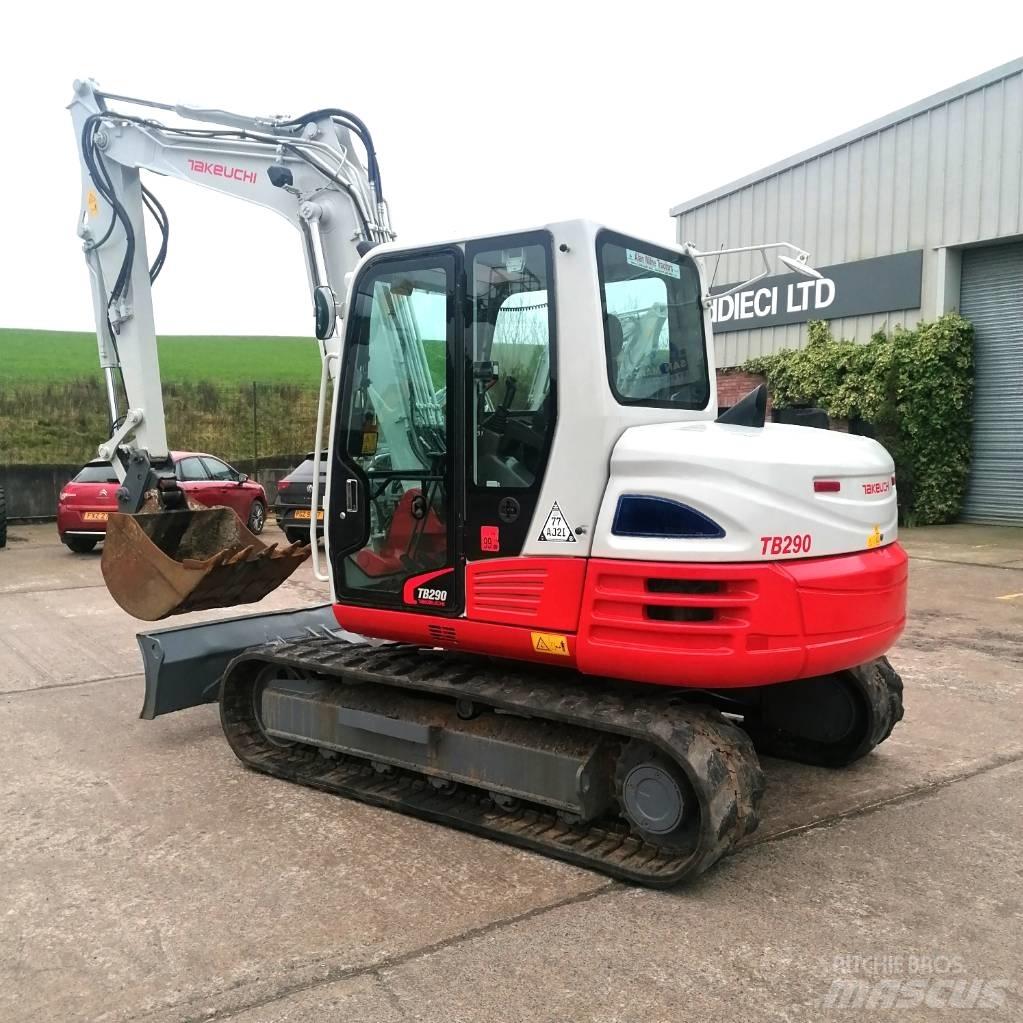 Takeuchi TB290 Малые экскаваторы 7т-12т