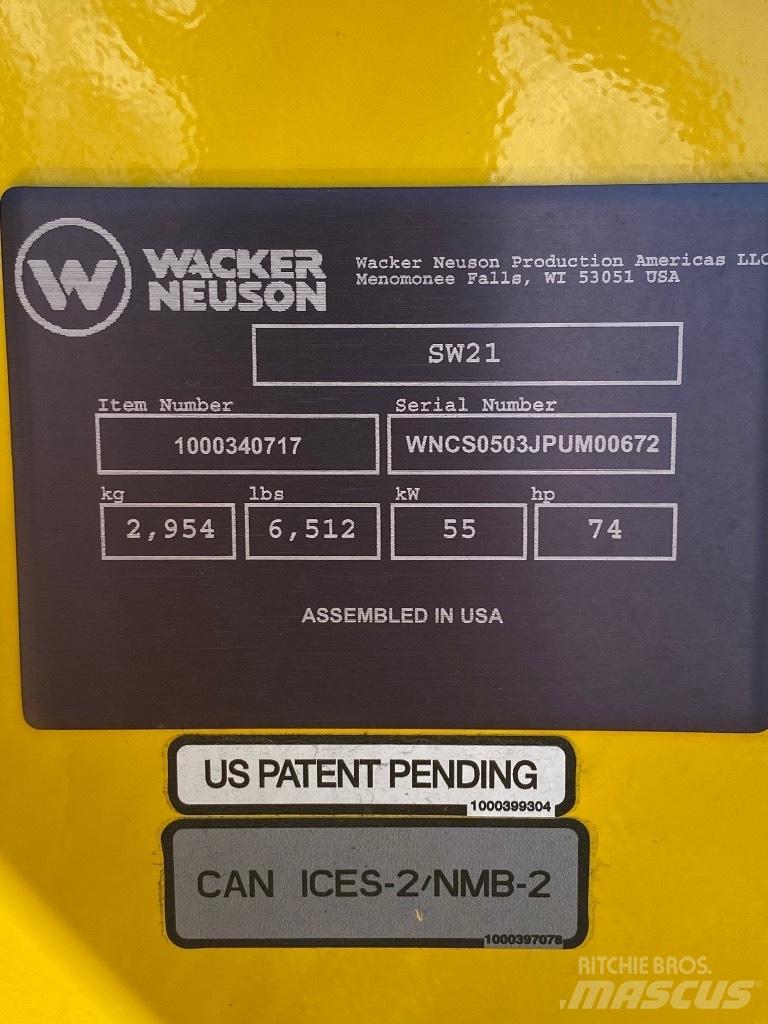 Wacker Neuson SW21 Мини-погрузчики