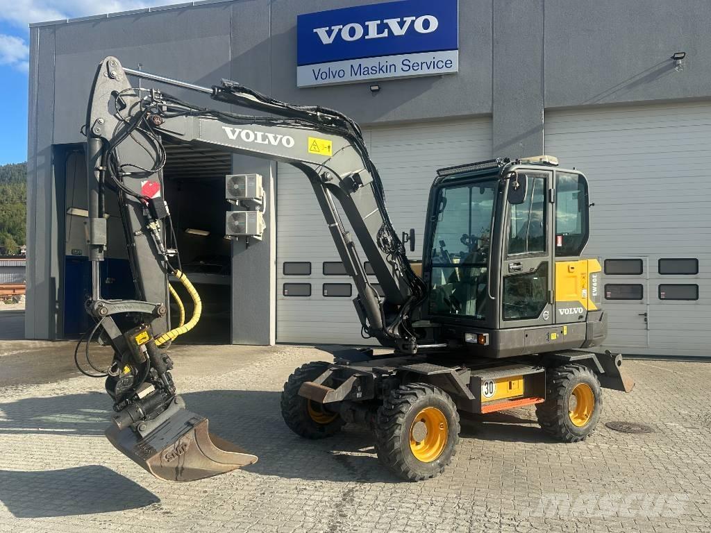 Volvo EW60E Колёсные экскаваторы