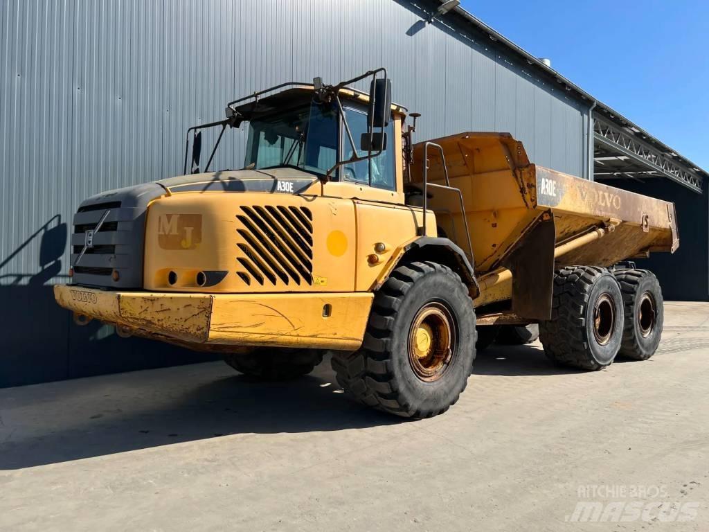 Volvo A30E Шарнирно-сочленённые самосвалы