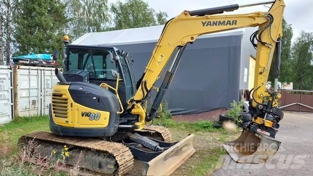 Yanmar Vio 80-1A Малые экскаваторы 7т-12т