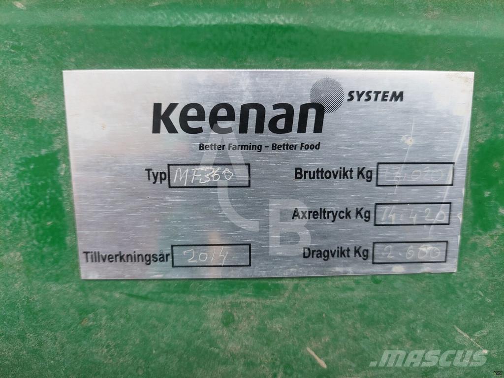 Keenan MF360 Кормораздатчики