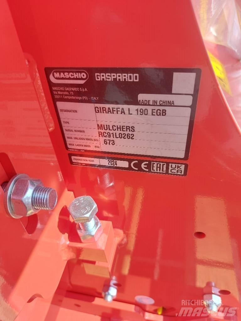 Maschio giraffa 190 Мульчирователи