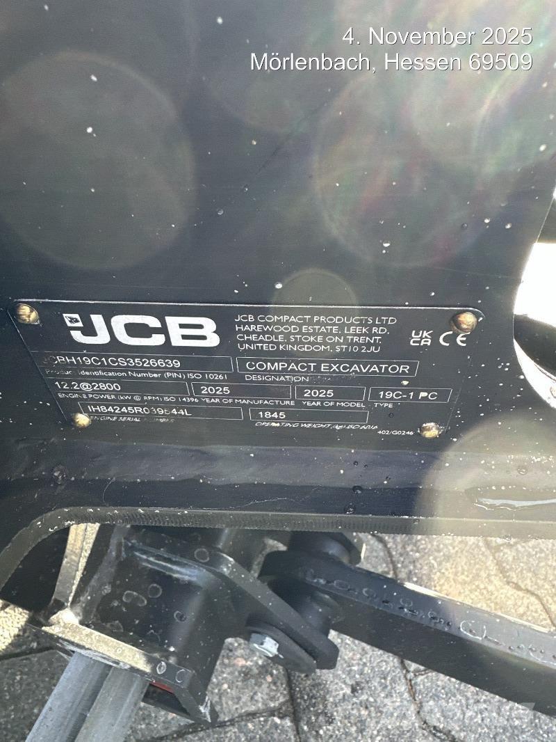 JCB 19C-1 Мини-экскаваторы