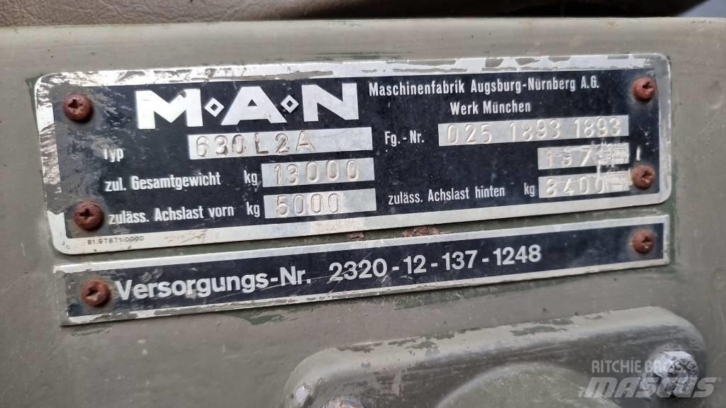 MAN 630 Грузовики-Фургоны