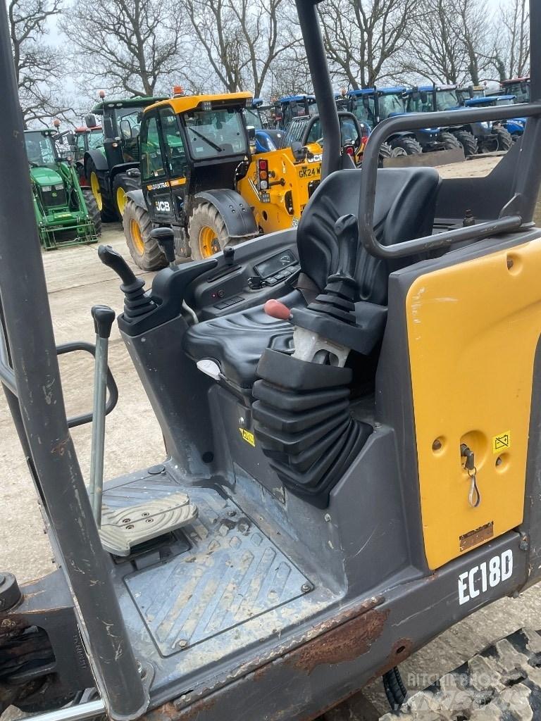 Volvo EC 18 Мини-экскаваторы