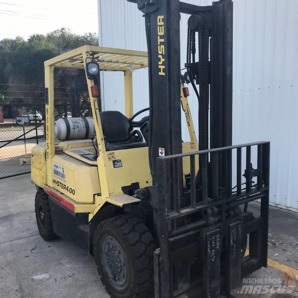 Hyster H4.00DX Газовые погрузчики