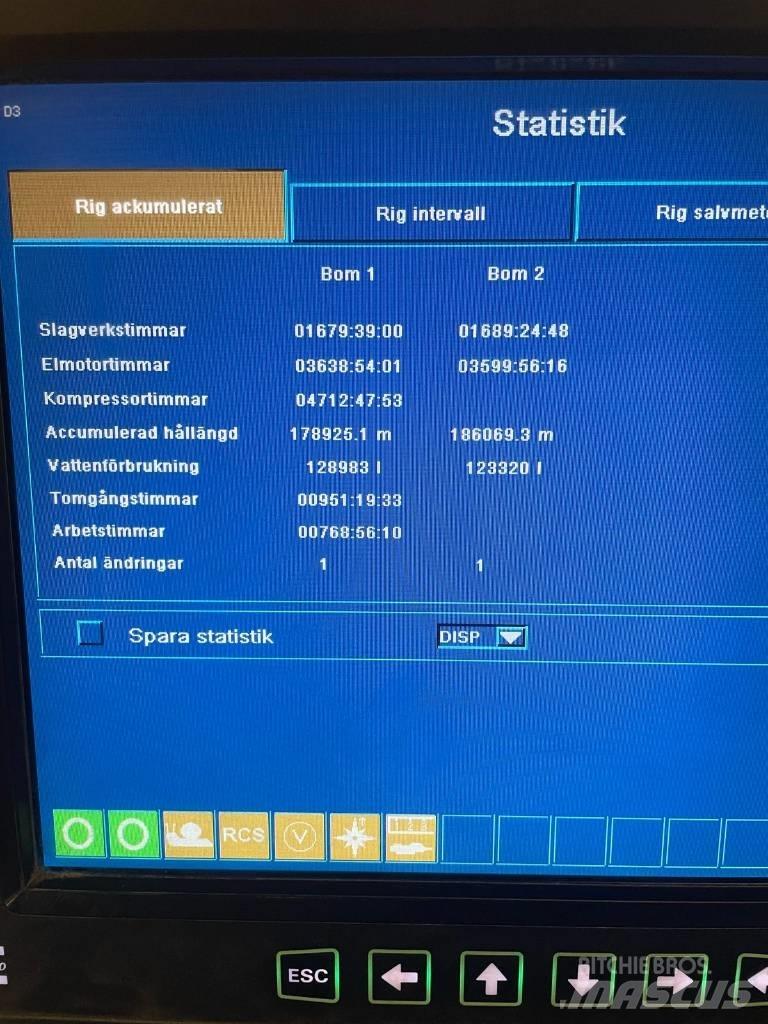 Atlas Copco E2C Шахтные буровые установки