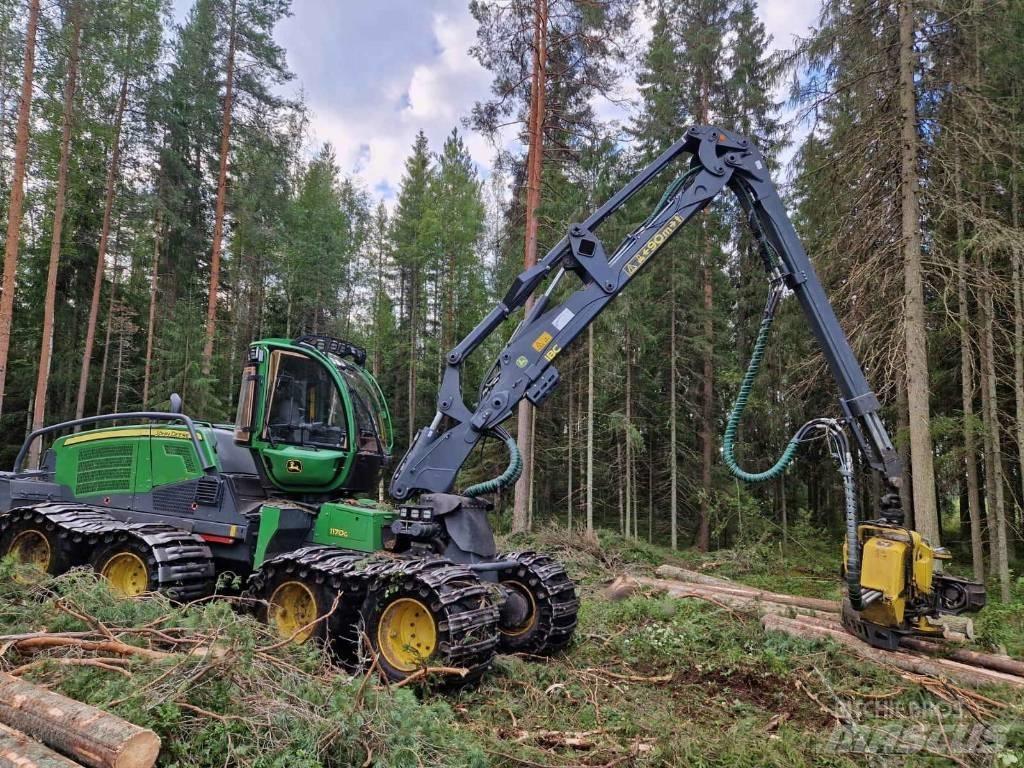 John Deere 1170 G Харвестеры